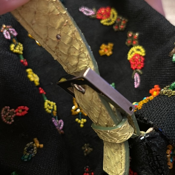 Fendi embellished mama forever python baguette bag - Picture 6 of 15